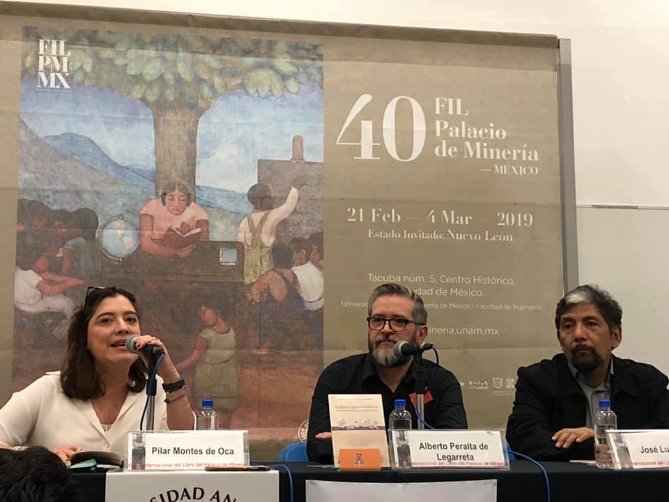 Presentacion del libro Alberto Peralta en Fil Minería