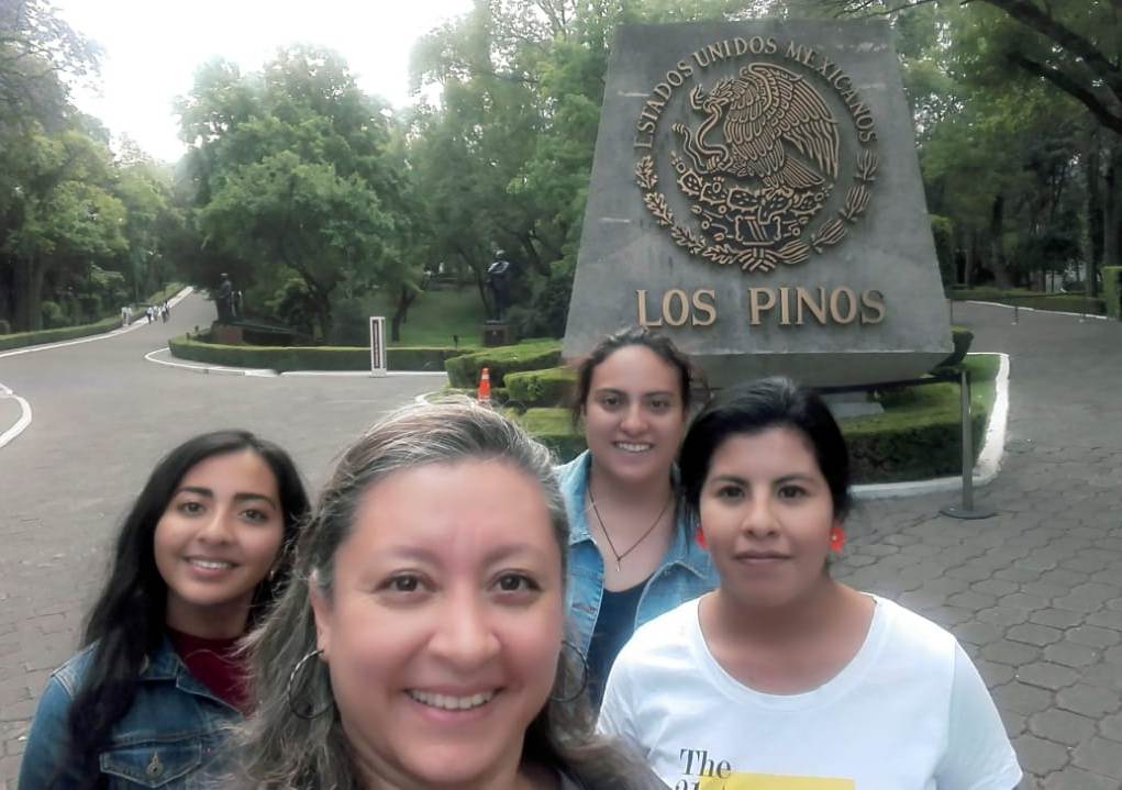 Visita a Los Pinos