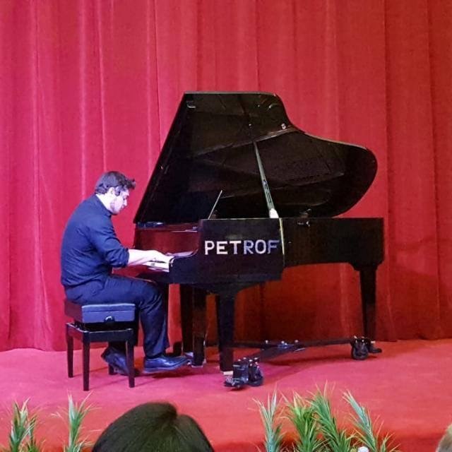 Martín Vargas en recital de piano