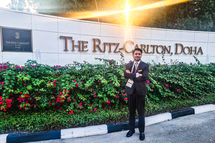 Luis Miguel Torres Morelos en The Ritz-Carlton, Doha