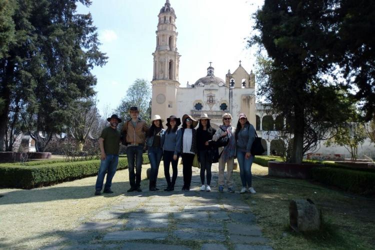 El sábado 24 de febrero se efectuó la segunda visita técnica y cultural de la asignatura "Historia del Arte en México/Manifestaciones artísticas y culturales de México"