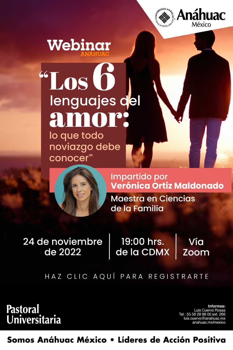 Participa en el Webinar Los 6 lenguajes del amor