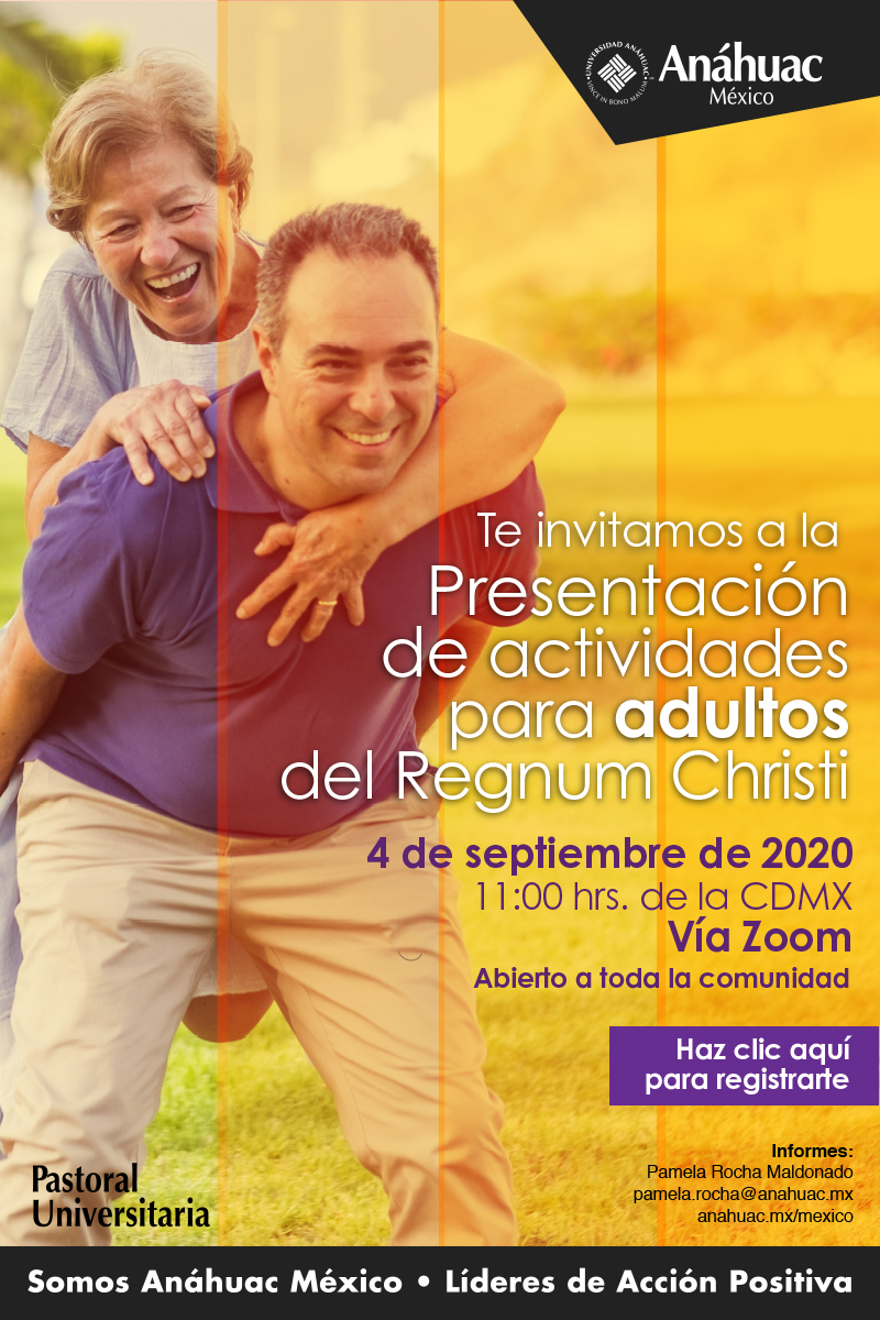 Presentación de actividades para adultos del Regnum Christi 