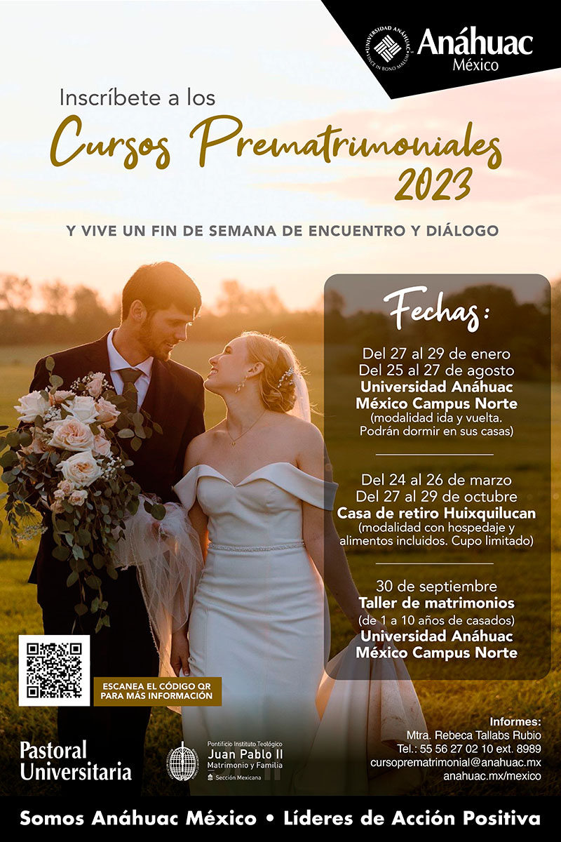 Cursos prematrimoniales 2023