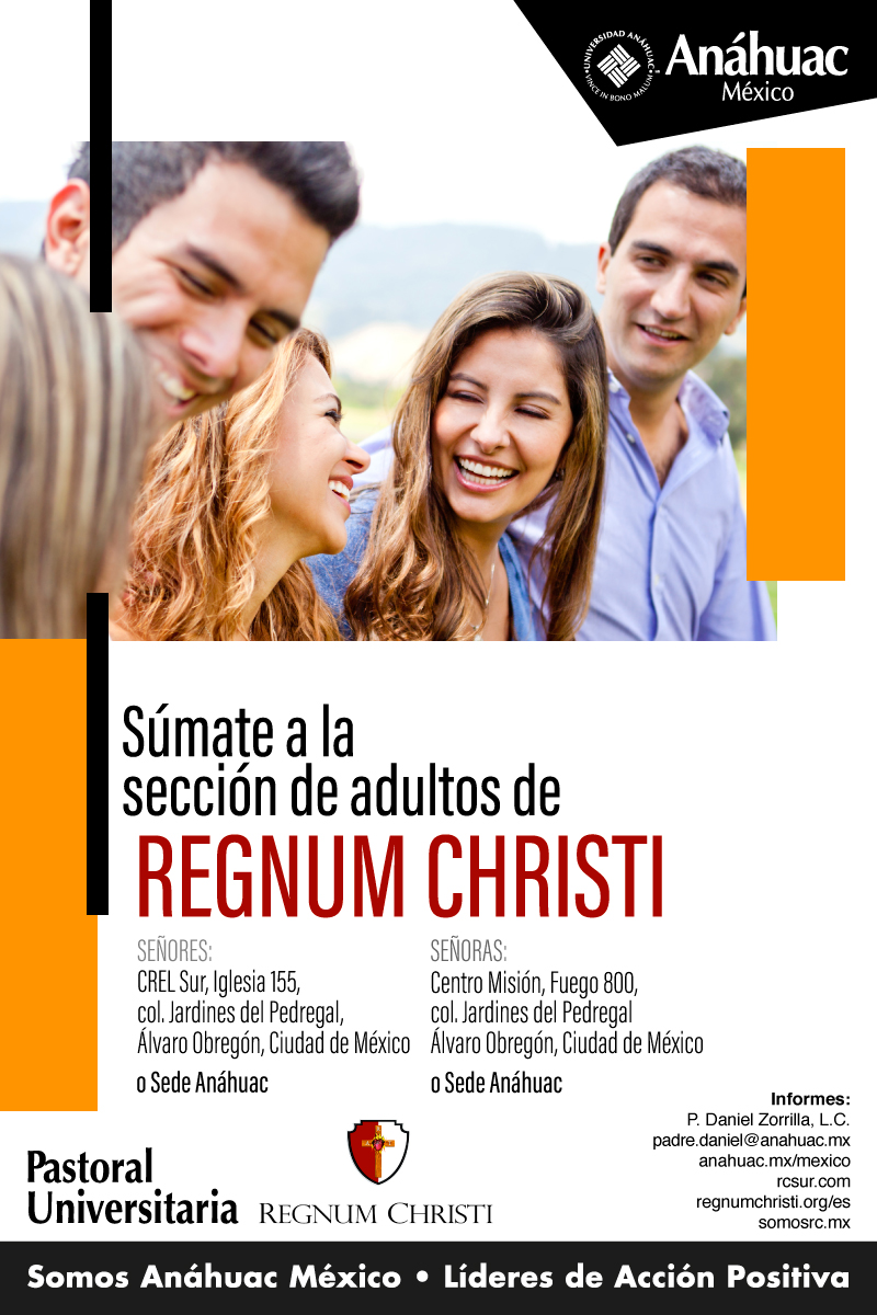 sección para adultos Regnum Christi