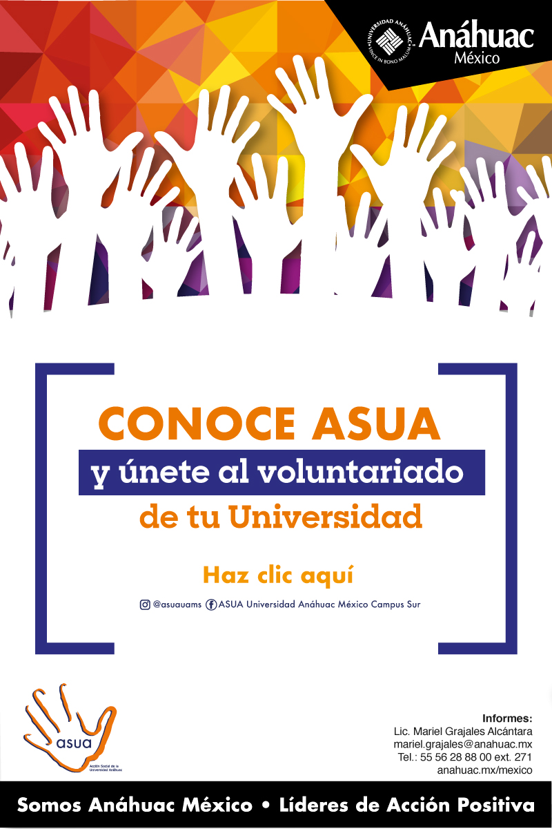 ¡Empieza a formar parte del voluntariado de la universidad desde hoy!