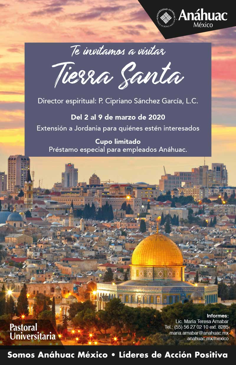 Visita a Tierra Santa 2020