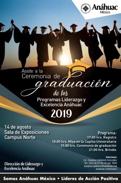 Ceremonia de graduación 2019