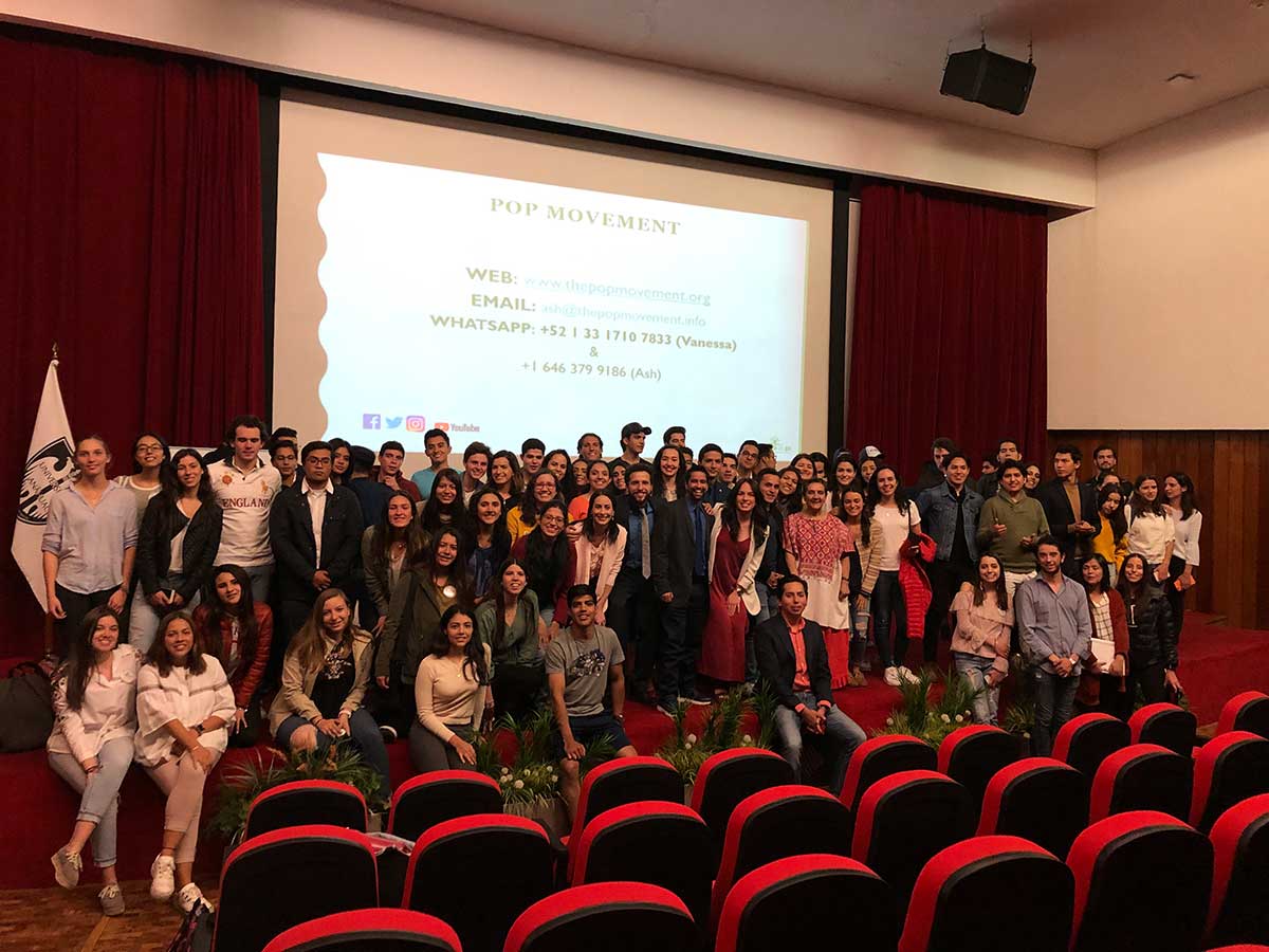 El Programa de Liderazgo Empresarial, Genera, contó con la presencia de Ash Pachauri y la Dra. Norma Muñoz, de Pop Movement. El movimiento para proteger a nuestro planeta a nivel mundial, quienes ofrecieron una magna conferencia a la Comunidad Universitaria. El Programa de Liderazgo Empresarial, Genera, contó con la presencia de Ash Pachauri y la Dra. Norma Muñoz, de Pop Movement. El movimiento para proteger a nuestro planeta a nivel mundial, quienes ofrecieron una magna conferencia a la Comunidad Universitaria.