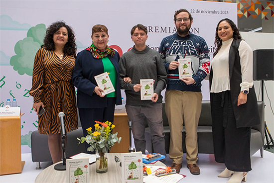 Ceremonia de premiación del 2do. Concurso de Cuento Anáhuac