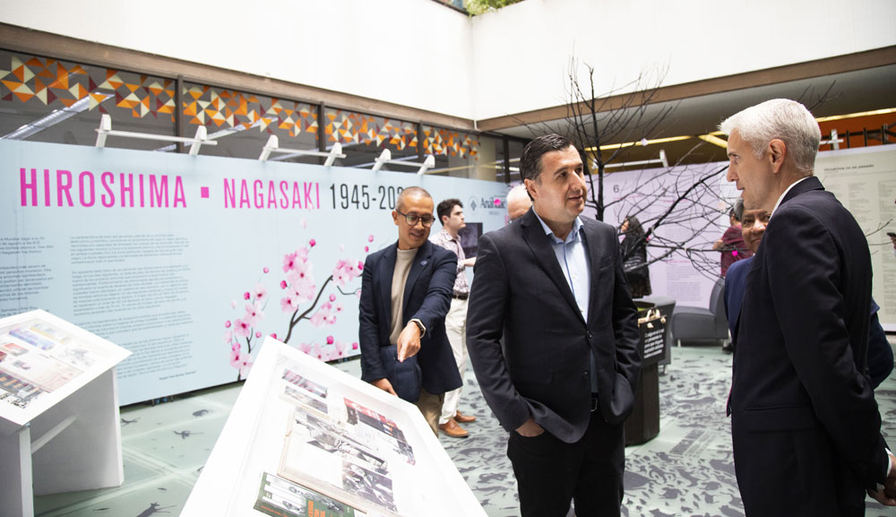 Inauguración de la exposición: ¡Nunca más Hiroshima y Nagasaki!: a 80 años del bombardeo nuclear