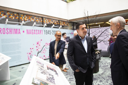 Inauguración de la exposición: ¡Nunca más Hiroshima y Nagasaki!: a 80 años del bombardeo nuclear