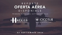 Reporte de oferta aérea disponible -  2020 Sep 1Q