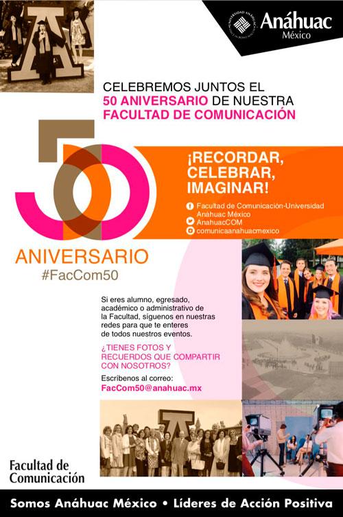 50 años de la Facultad de Comunicación