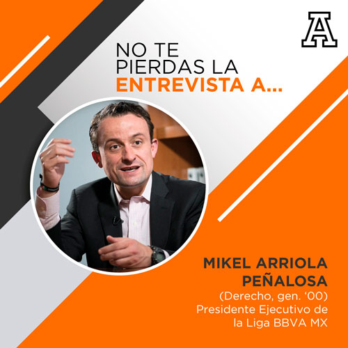 Mikel Arriola, Presidente Ejecutivo de la Liga BBVA MX