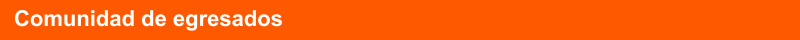comunidad de egresados