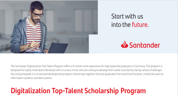Digitalization Top-Talent Scholarship Program