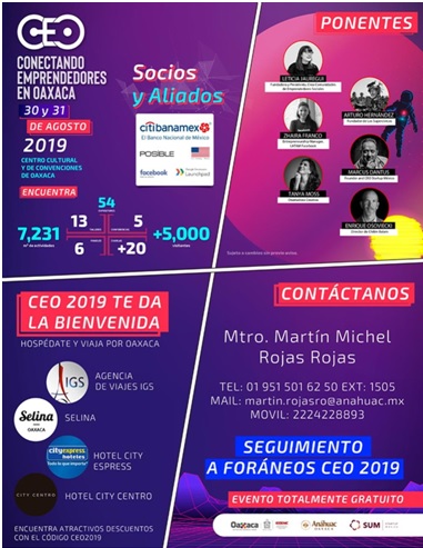 CEO Conectando Emprendedores en Oaxaca