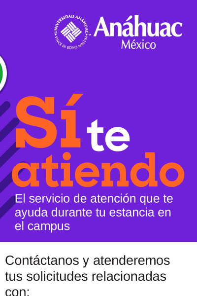 Contáctanos y atenderemos tus solicitudes relacionadas con: