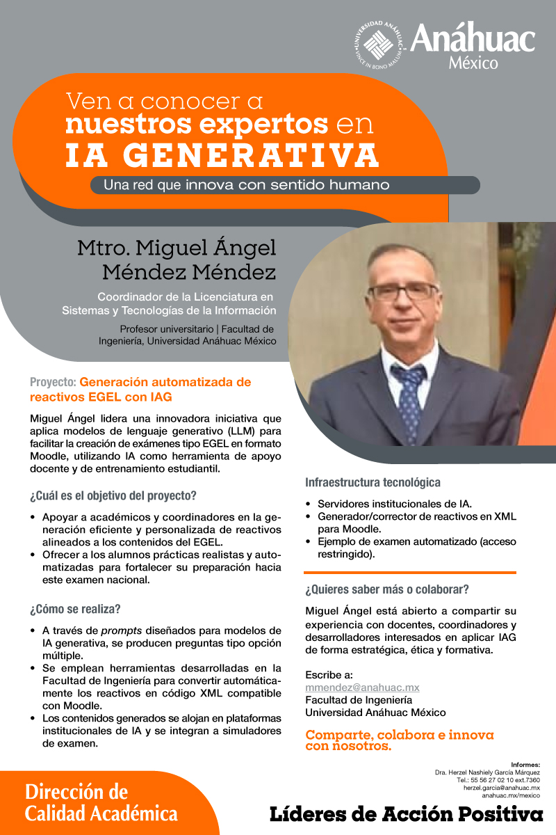 Ven a conocer a nuestros expertos en IA Generativa