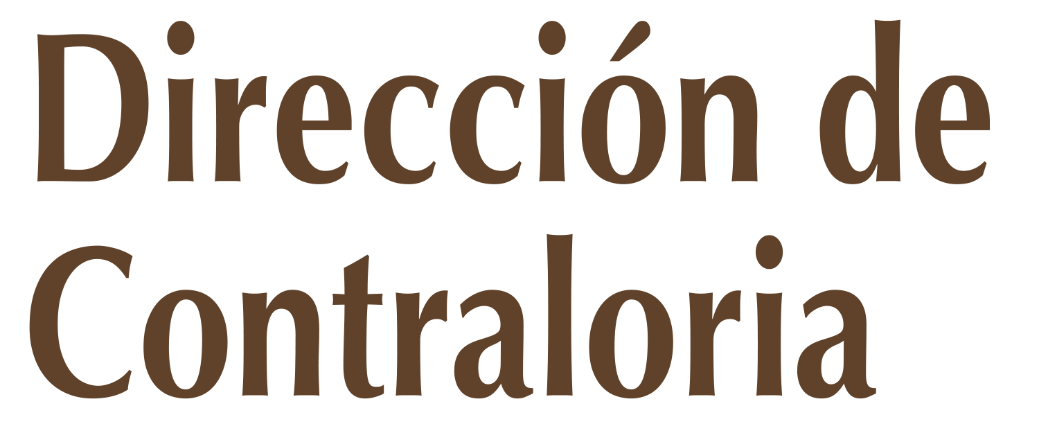 Dirección de Contraloría