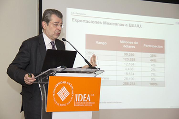 Se realizó el Desayuno Trimestral del IDEA: “Perspectivas de las relaciones comerciales México-EE.UU. ante la administración Trump”