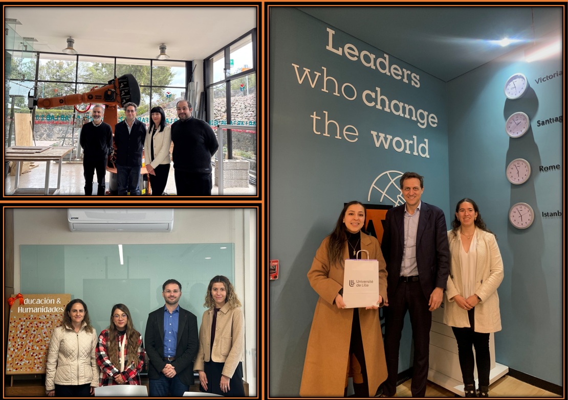 Reunión entre Facultades y la Universidad de Lille