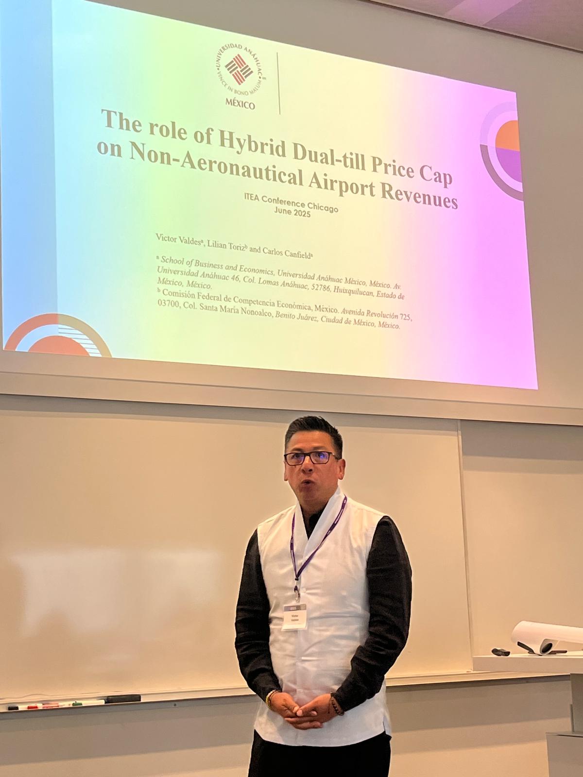 El Prof. Víctor Valdés en ITEA