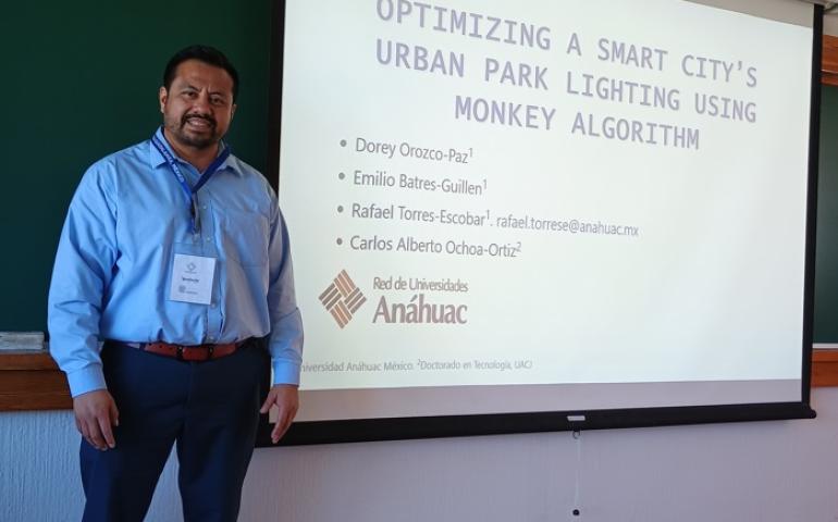El Dr. Rafael Torres Escobar de la Facultad de Ingeniería representó a la Universidad Anáhuac México como ponente en el XXII Congreso CLAIO de Investigación de Operaciones