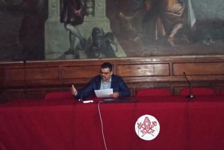 Ricardo Marcelino Rivas en Simposio Internacional en Venecia