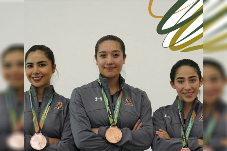 Abril Mendoza Villeda, Martha Mancera Gervacio y Paulina Ruiz López