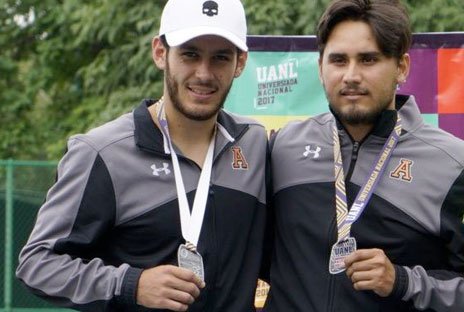 Nuestros leones Rogelio Siller y Alonso Delgado tuvieron una destacada participación