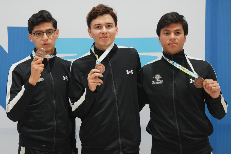 José Soto, Paulo Campos y Giancalo Escamilla