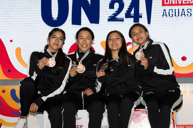 Gabriela Antonio, Zelzin Silva, ⁠Diana Álvarez y Valeria Delgadillo