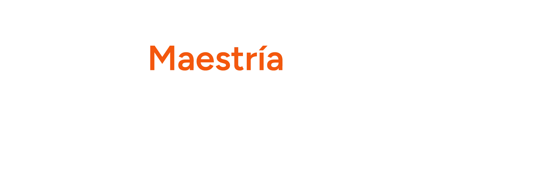 <span>Maestría en Finanzas</span>