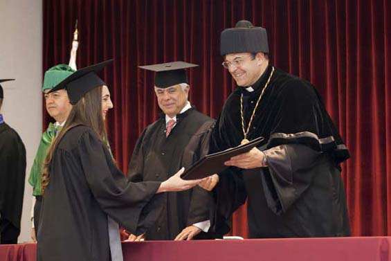 Ceremonia de Graduación de estudiantes de Licenciatura