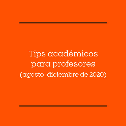 Tips académicos para profesores