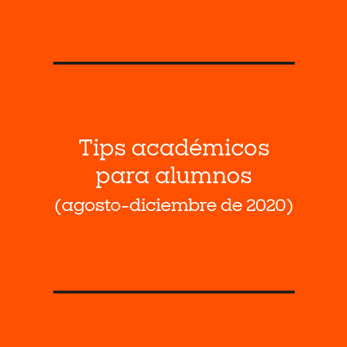 Tips académicos para alumnos