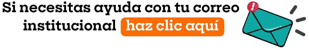 Botón de Ayuda con el correo institucional Selección de Cursos Universidad Anáhuac México