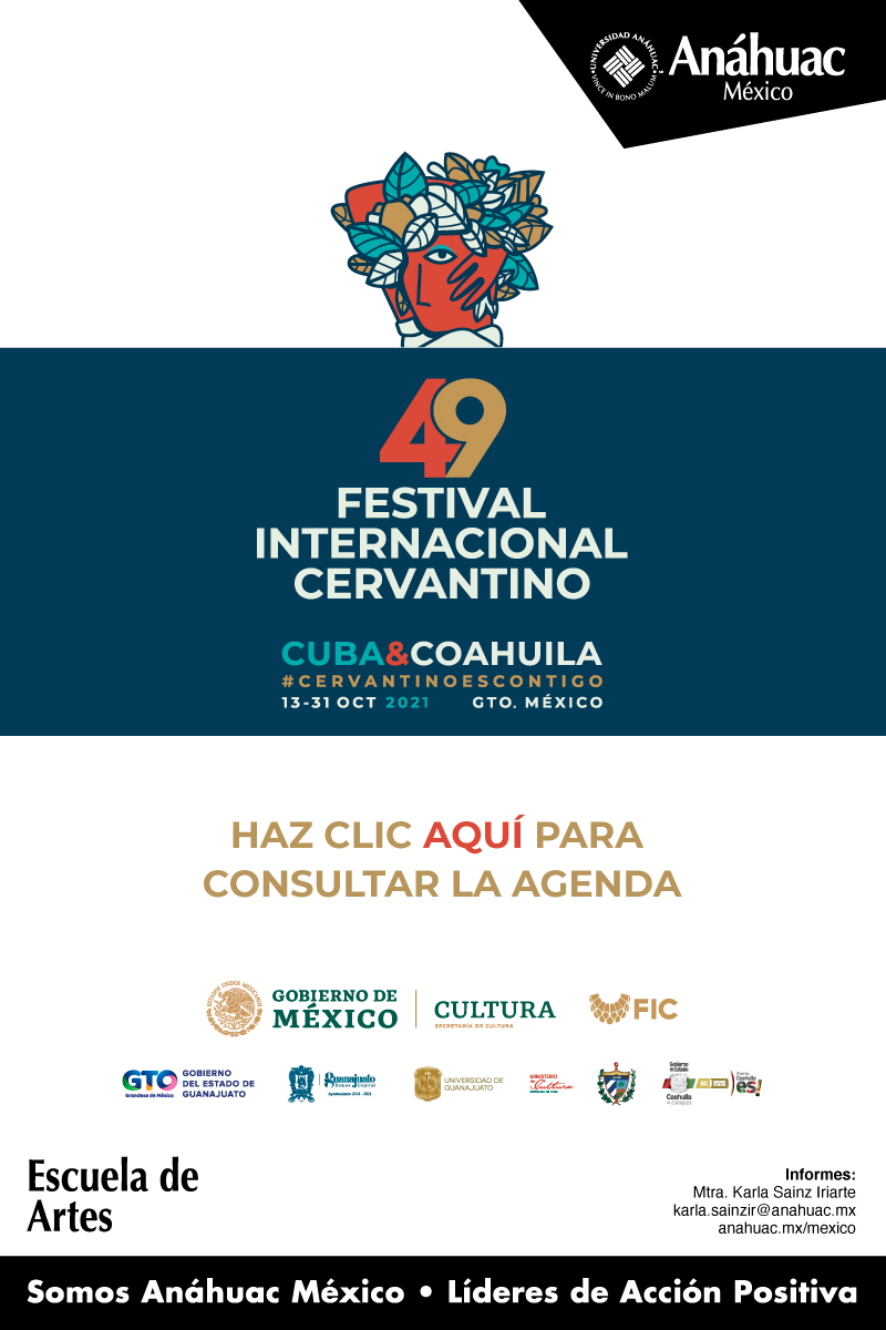  No te pierdas el 49º Festival Internacional Cervantino 