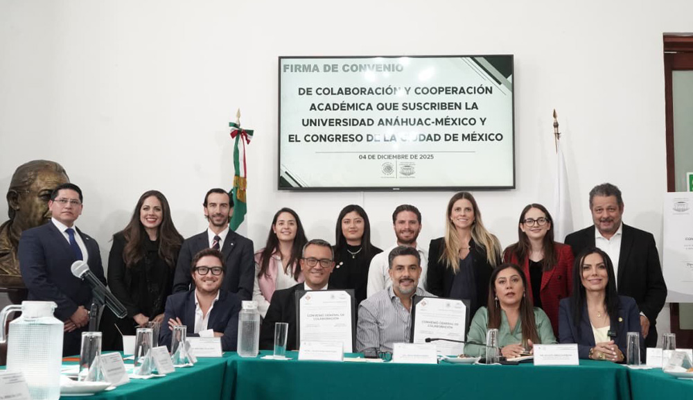 Firmamos convenio de colaboración con el Congreso de la Ciudad de México 