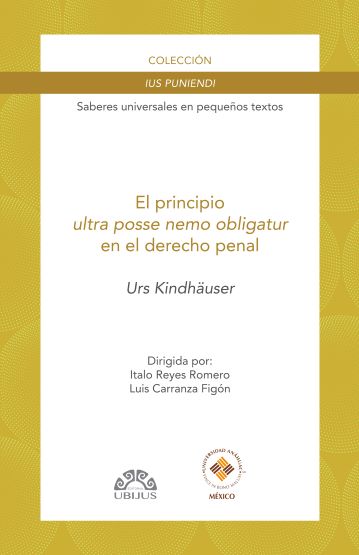El principio “ultra posse nemo obligatur” en el derecho penal