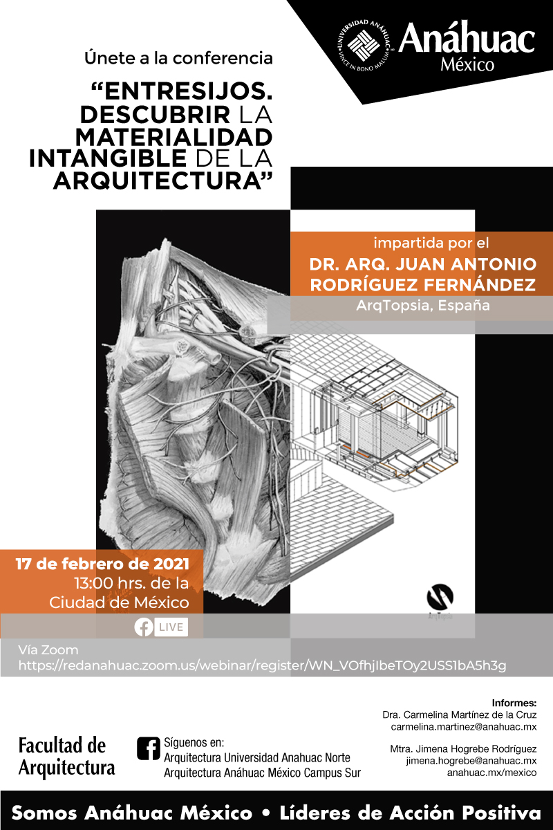 Conferencia, Dr. Arq. Juan Antonio Rodríguez, ArqTopsia, España