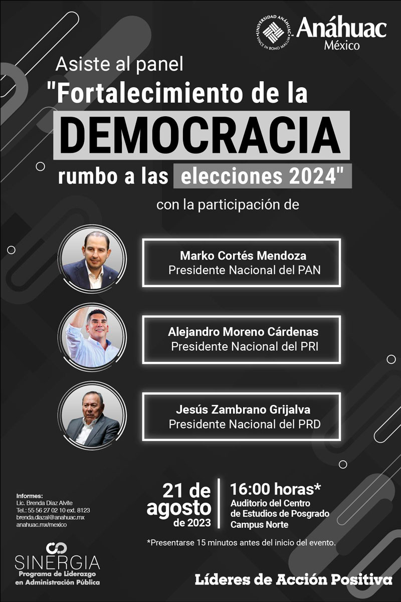 Fortalecimiento de la Democracia rumbo a las elecciones 2024