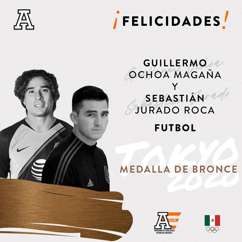 Guillermo Ochoa y Sebastián Jurado ganan medalla de bronce en los Juegos Olímpicos de Tokio 2020