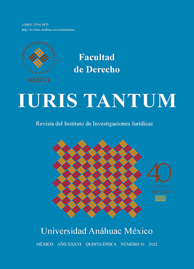 Iuris Tantum. Revista de la Facultad de Derecho