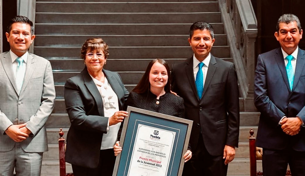 Katharina von Raesfeld gana el Premio Municipal de la Juventud en Compromiso Social