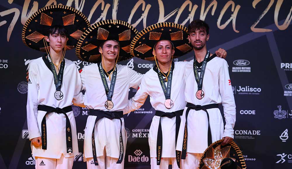 Leones Anáhuac, campeones del Mundial de Taekwondo Guadalajara