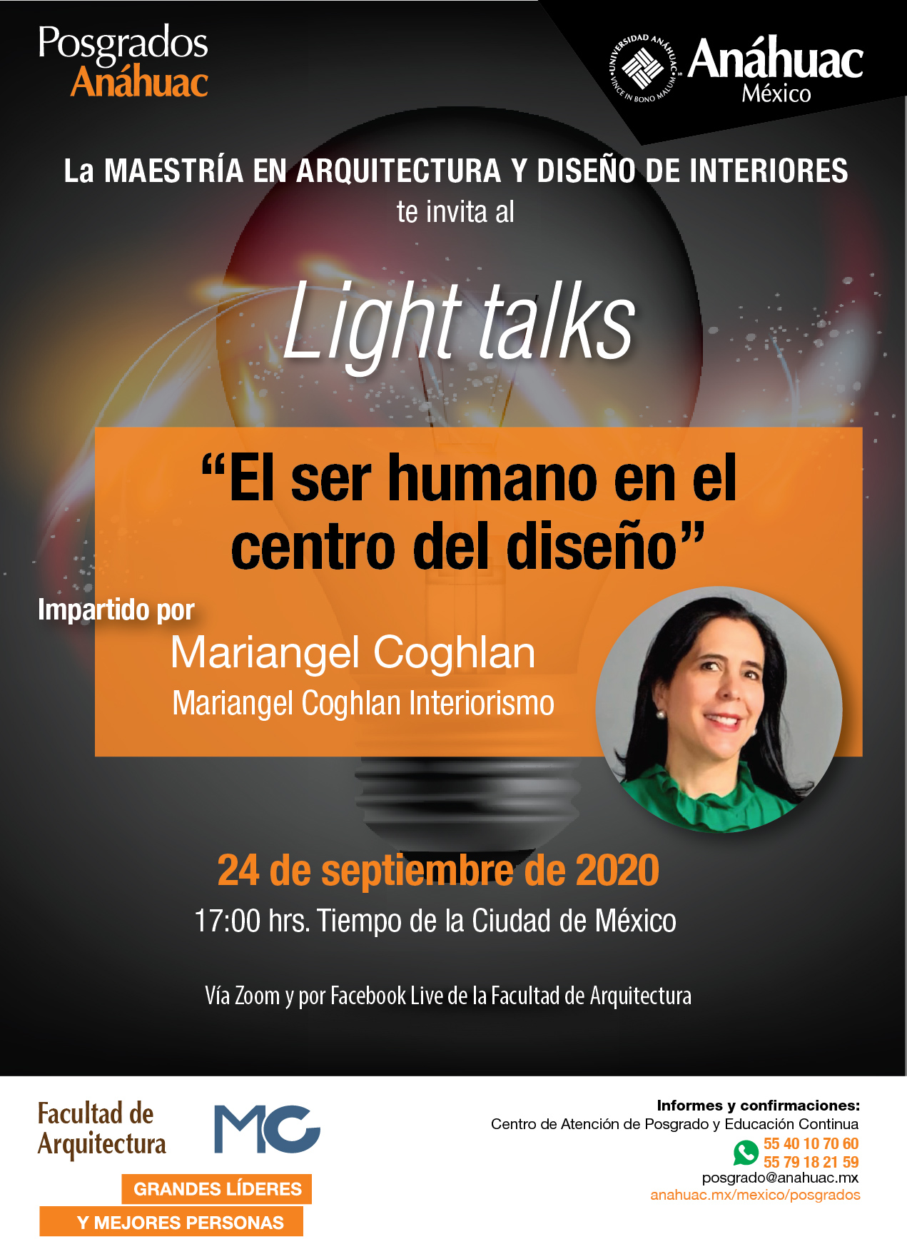 Te invitamos al light talk, "El ser humano en el centro del diseño"