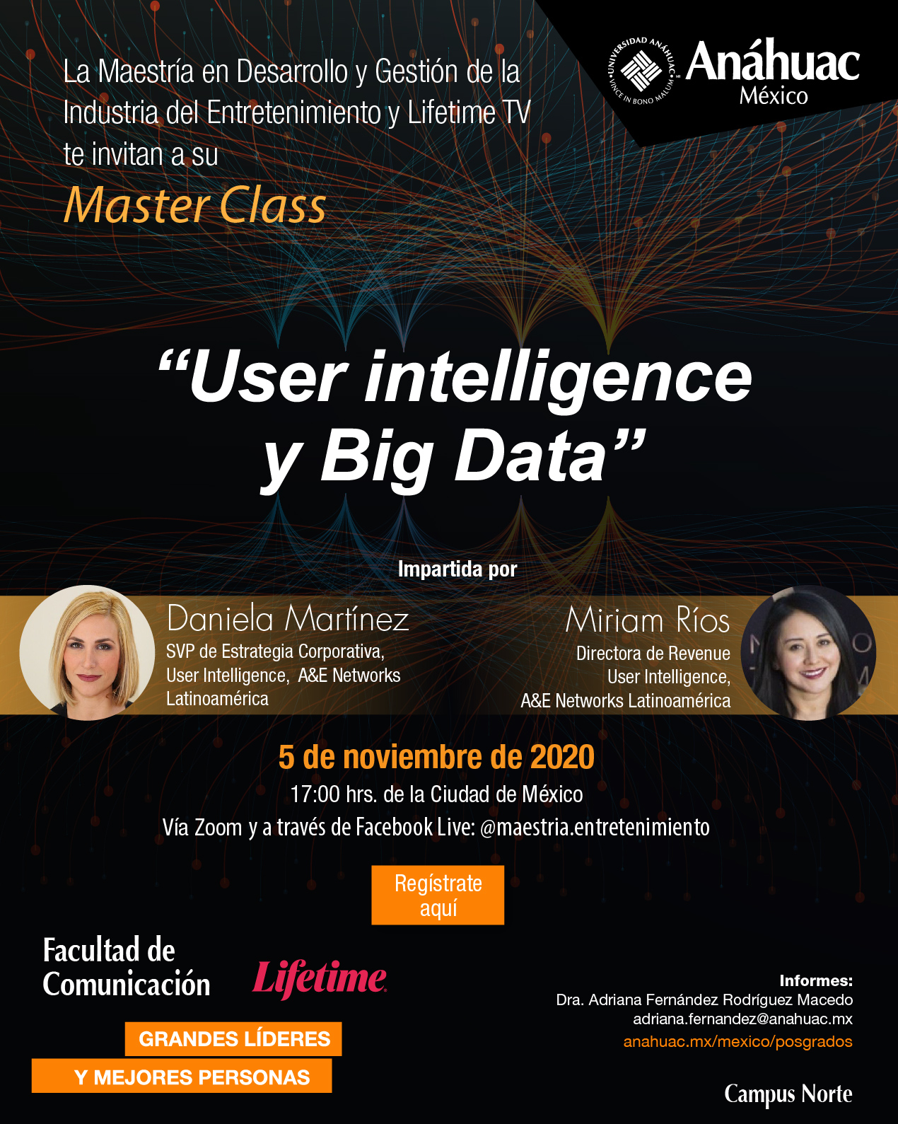 Estás invitado a la master class User Intelligence y big data